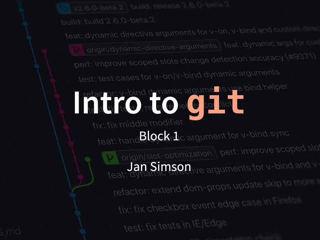Thumbnail for project 'Introduction to git (and GitHub)'